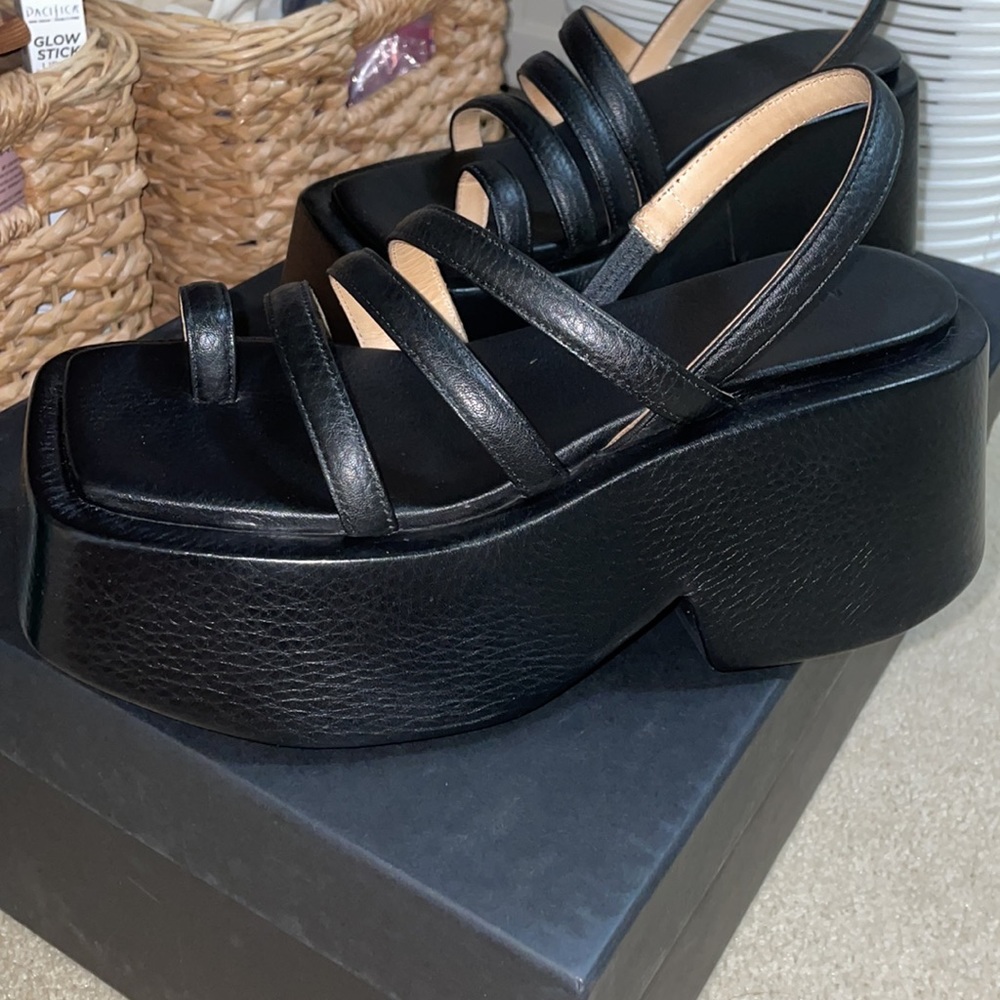Marséll Platform Zeppo Sandals - Picture 3 of 4